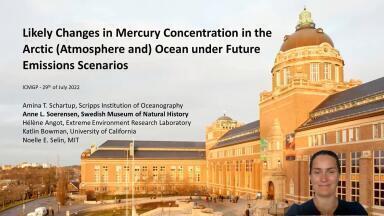 Likely Changes in Mercury Concentration in the Arctic Atmosphere and Ocean under Future Emissions Scenarios